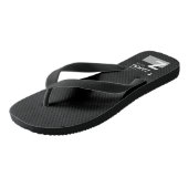 Zakai Verjaardag met naam Teenslippers (Schuin)