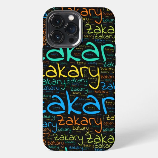 Zakary iPhone Hoesje (Achterkant)