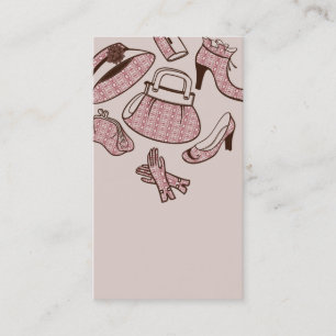 zakboekje voor professionele schoenenverkoop visitekaartje