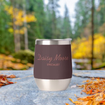 Zakbruin, eenvoudige aangepaste naam