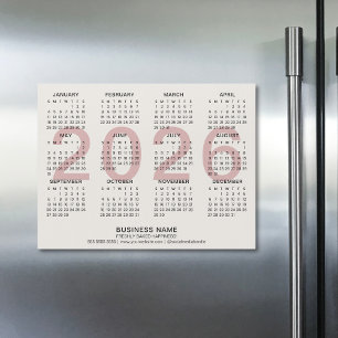 Zakelijk aangepaste magnetische kalender 2026