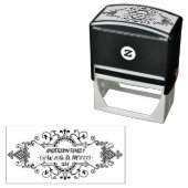 Zakelijk adres en retouradres  zelfinktende stempel (In situ)