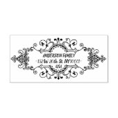 Zakelijk adres en retouradres  zelfinktende stempel (Design)