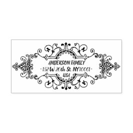 Zakelijk adres en retouradres  zelfinktende stempel