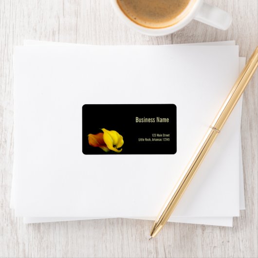 Zakelijk adres label (Insitu)