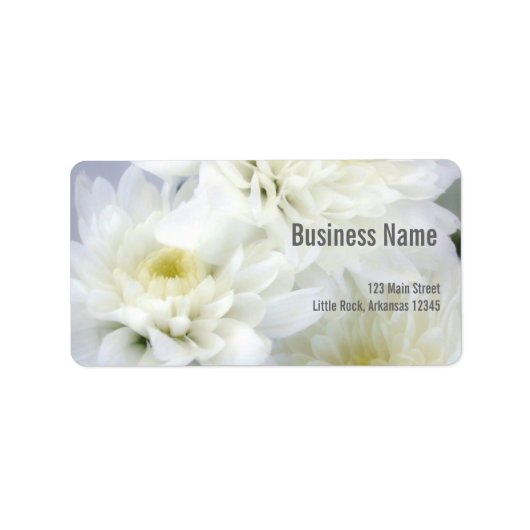 Zakelijk adres label (Voorkant)