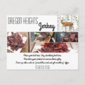 Zakelijk Adverteren Kaart Deer Doe Buck Woodland (Voorkant)