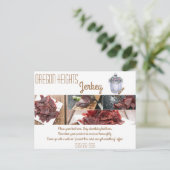 Zakelijk Adverteren Kaart Zomer Land Bruiloft (Staand voorkant)