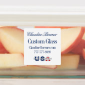 Zakelijk artistieke kraker waterdicht vierkant labels (Aangebracht)