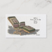 Zakelijk  Barber-Visitekaartje Visitekaartje (Achterkant)