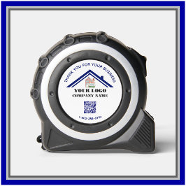 Zakelijk bedankt Aangepaste Logo QR-code Rolmaat