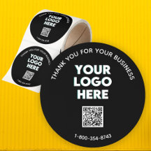 Zakelijk Bedankt Aangepaste Logo QR-code
