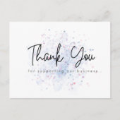 Zakelijk bedankt Briefkaarten (Voorkant)