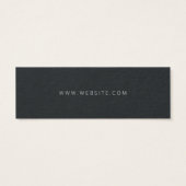 Zakelijk bedankt Label Hang Label Mini Visitekaartjes (Achterkant)