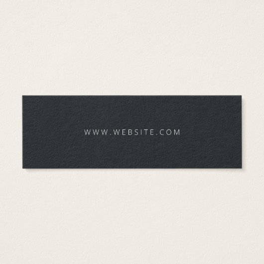 Zakelijk bedankt Label Hang Label Mini Visitekaartjes (Achterkant)