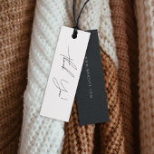 Zakelijk bedankt Label Hang Label Mini Visitekaartjes