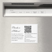 Zakelijk Bedankt Marketing Magnet (Insitu (Vaatwasser))