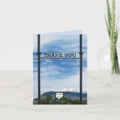 ZAKELIJK BEDANKT OP SIGN POST & BLUE SKY HIERBOVEN (Voorkant)