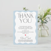 ZAKELIJK BEDANKT trendy elegante schreefletters li (Staand voorkant)