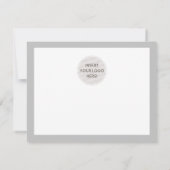 ZAKELIJK BEDANKT voor de elegante, moderne zwart-g (Achterkant)