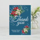 Zakelijk bedankt voor je waardering voor Floral Bl (Staand voorkant)