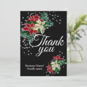 Zakelijk bedankt voor je waardering voor Floral Bl (Staand voorkant)