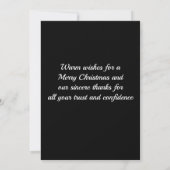 Zakelijk bedankt voor je waardering voor Floral Bl (Achterkant)