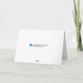 Zakelijk Bedankt waterverf Minimalist Clean (Achterkant)