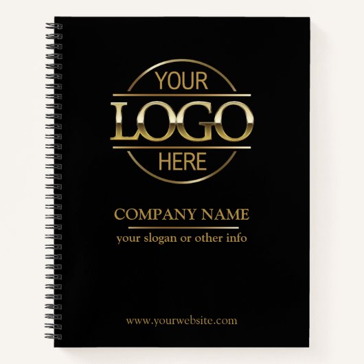 Zakelijk Bedrijf Logo Promotiegeschenk Notitieboek (Voorkant)