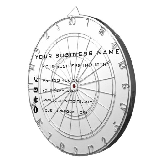 Zakelijk bedrijf promotionele Kantoor dartboard-ca Dartbord (Voorkant Rechts)