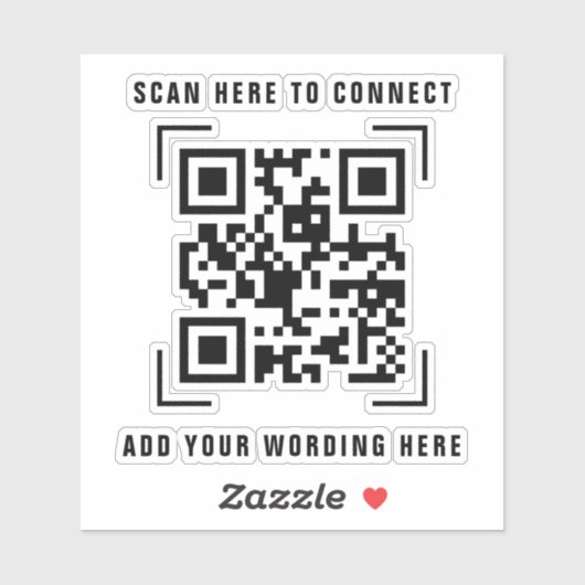 Zakelijk Bedrijf | QR Code Scan Sticker (Vel)