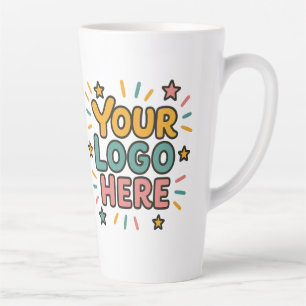 Zakelijk, Bedrijf, Uw Logo Hier Latte Mok