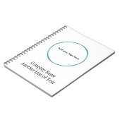 Zakelijk bedrijf voegt uw Logo toe Notitieboek (Linkerzijde)