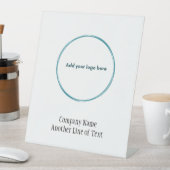 Zakelijk bedrijf voegt uw Logo toe Reclamebord Met Voetstuk (Insitu)