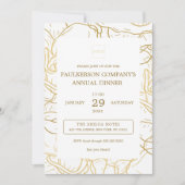 Zakelijk Bedrijf Zakelijk Evenement Partij Kaart (Voorkant)