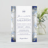 Zakelijk Bedrijf Zakelijk Gala Fondsenwervingseven Kaart (Staand voorkant)