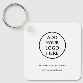 Zakelijk Bedrijfs Professioneel Eenvoudig Logo Sleutelhanger