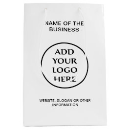 Zakelijk Bedrijfs Professioneel Uw Logo Medium Cadeauzakje