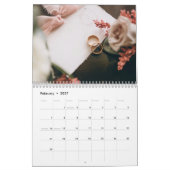 Zakelijk bedrijfslogo 2023 aangepaste foto-agenda kalender (Feb 2027)