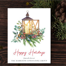 Zakelijk bedrijfslogo Kerst Waterverf