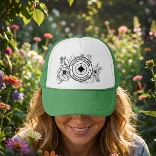 Zakelijk bedrijfslogo marketing promotie aangepast trucker pet
