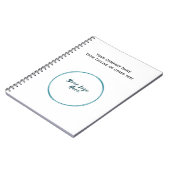 Zakelijk Bedrijfslogo Merk Notebook Notitieboek (Linkerzijde)