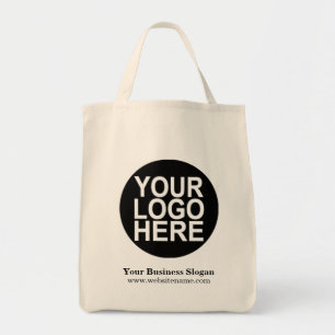 Zakelijk bedrijfslogo modern bedrijf promotie tote bag