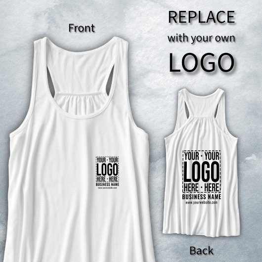 Zakelijk bedrijfslogo modern en koel tanktop