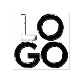 Zakelijk bedrijfslogo professioneel op maat gemaak rubberstempel (Afrduk)