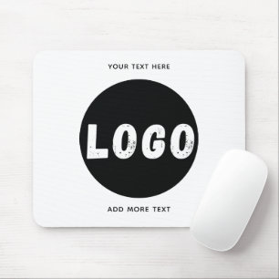 Zakelijk Bedrijfsmerk Logo Tekst Promotioneel Muismat