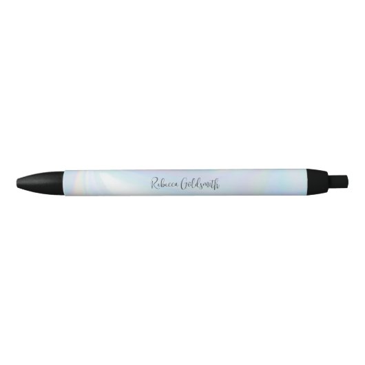 Zakelijk beheerscript Holografisch Zwarte Inkt Pen (Voorkant)