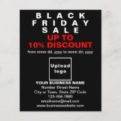 Zakelijk Black Friday Sale op Black Flyer (Voorkant)