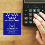 Zakelijk Black Friday Sale op Blue Flyer<br><div class="desc">flyer met Black Friday Sale, uw bedrijfsnaam en andere informatie van uw bedrijf, een marketingmateriaal dat u kunt gebruiken om meer klanten aan te trekken. Pas het aan en distribueer het om meer klanten aan te trekken om uw producten of klanten te kopen om uw diensten leuk te vinden. Ontwerpkleuren...</div>