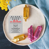 Zakelijk Black Friday Sale op Grijze Flyer